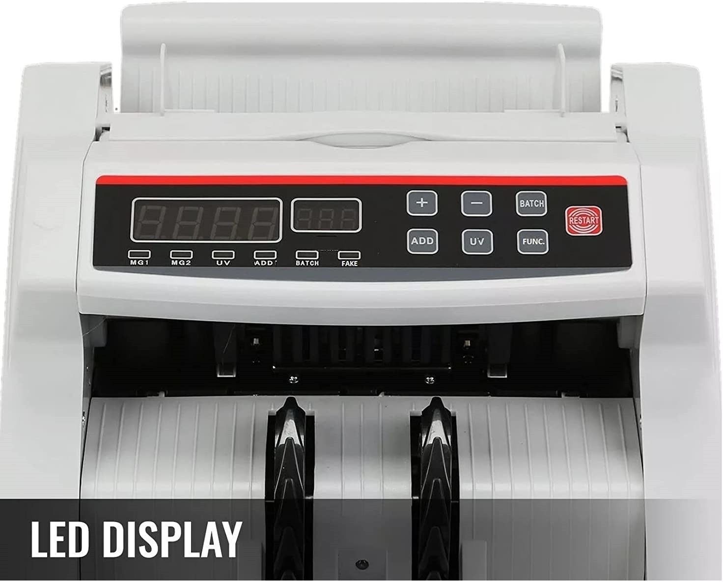 DRMS STORE LATEST HEAVY DUTY CURRENCY COUNTING MACHINE WITH FAKE NOTE DETECTOR Note Counting Machine-picture-19
