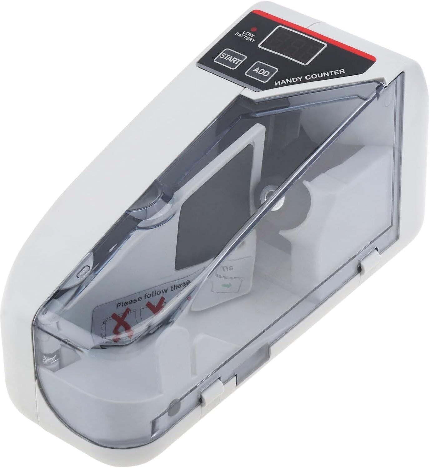 MJP TRADERS Mini Handy Count with Sensors, Counting Machine (Counting Speed - 600 notes/min) Note Counting Machine-picture-28