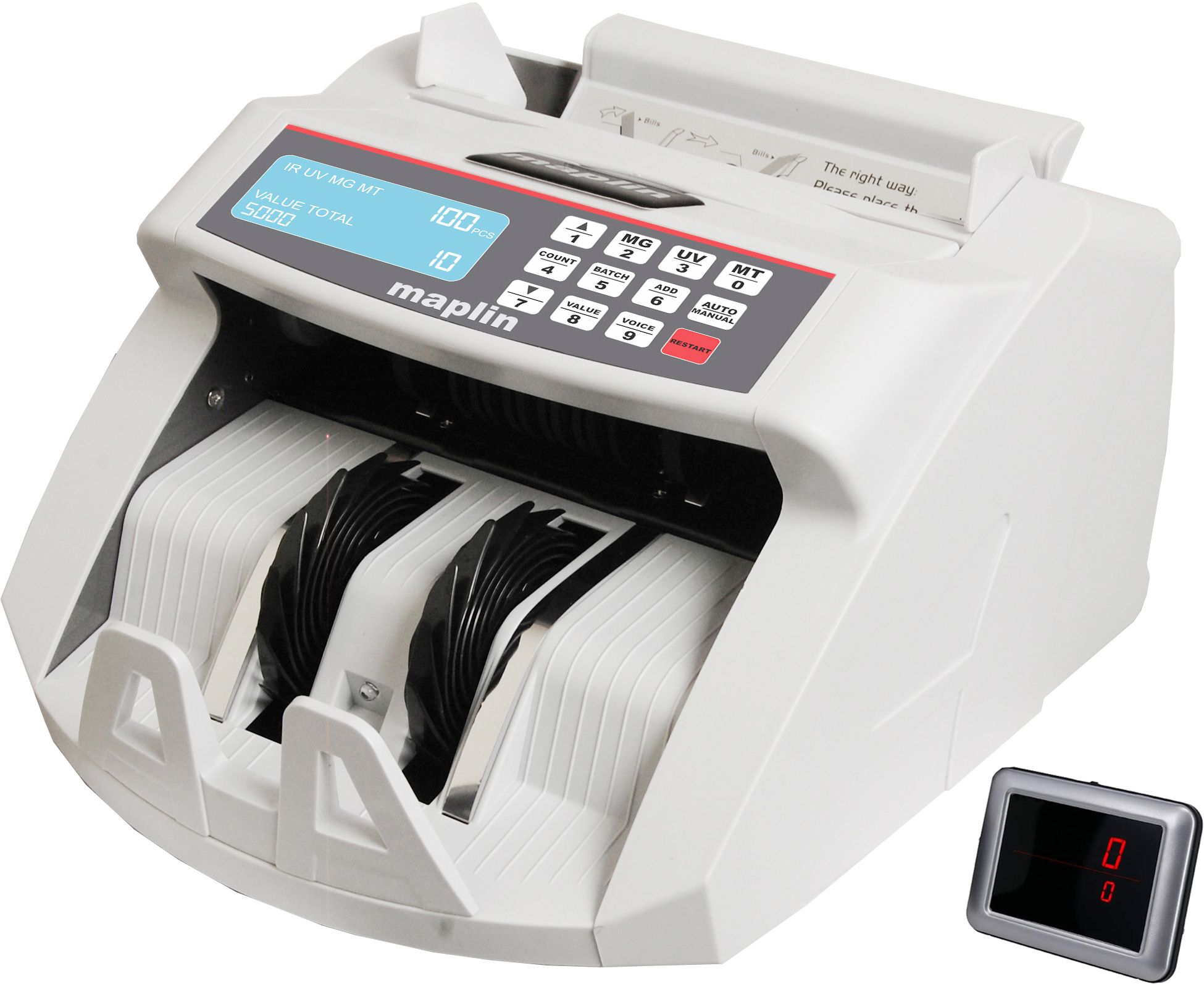 Maplin Map-NC-Elegant Note Counting Machine-picture-15