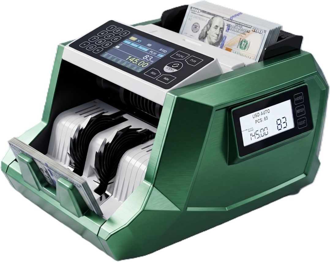 BANKOMAT Mix Value Counting Machine With Fake Note Detector Note Counting Machine-picture-41