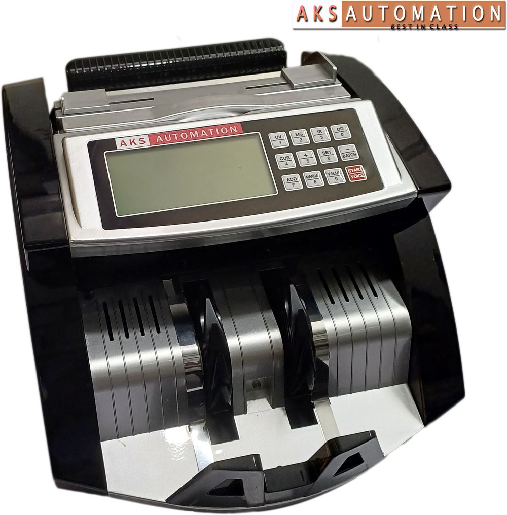 AKS AUTOMATION Currency/Note/Money Counting Machine With Fake Note Detection Note Counting Machine-image-9