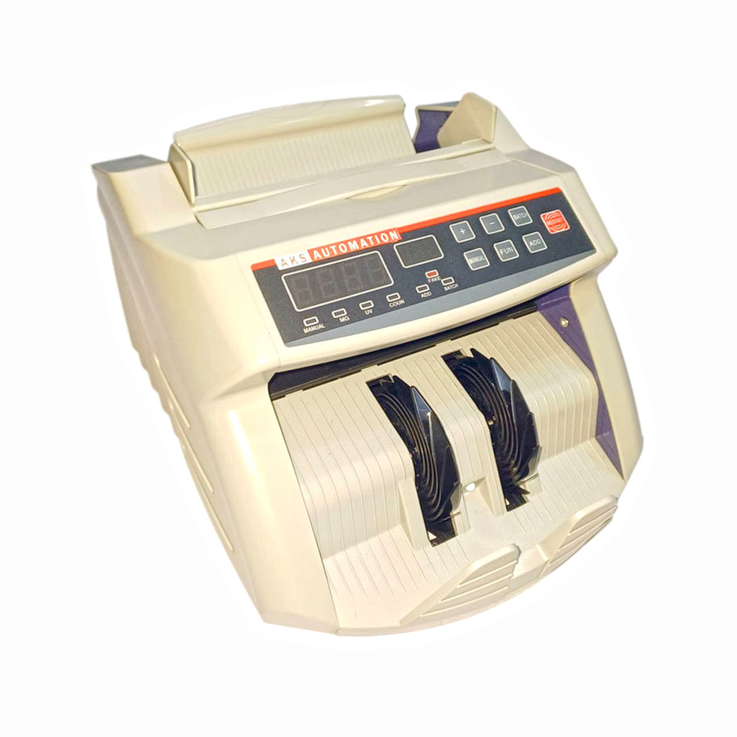 AKS AUTOMATION VC 2100 LED Cash Counter with Counterfeit Detection Note Counting Machine-picture-34