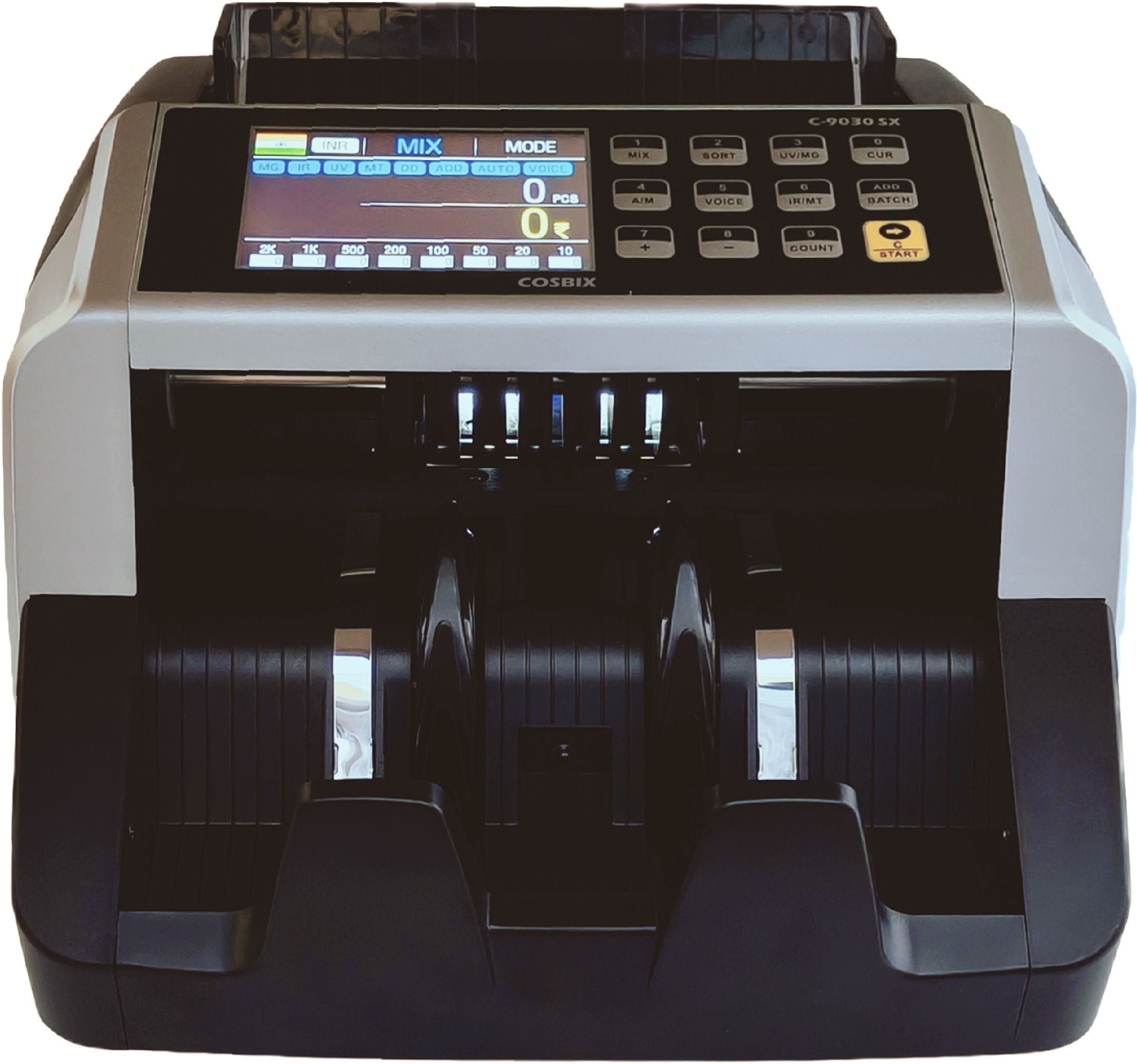 COSBIX C-9030 SX New-Gen Automatic Mixed Denomination Value Multi Function Note Counting Machine-picture-19