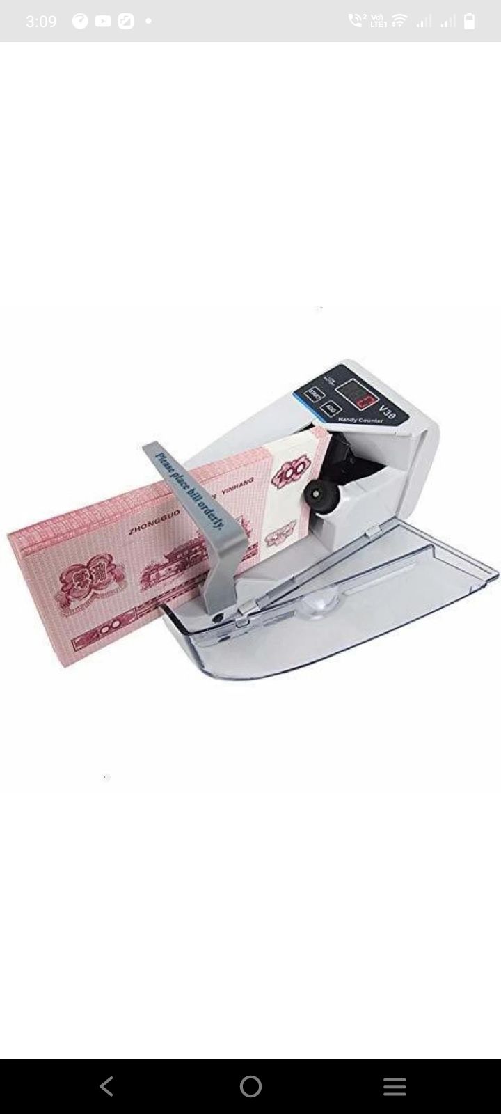STS V30 LED Display Mini Portable Note Counting Machine-picture-14