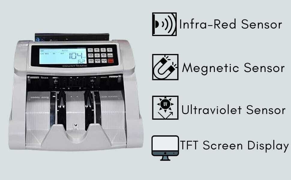 Godrej metic counting white machine Note Counting Machine-image-4