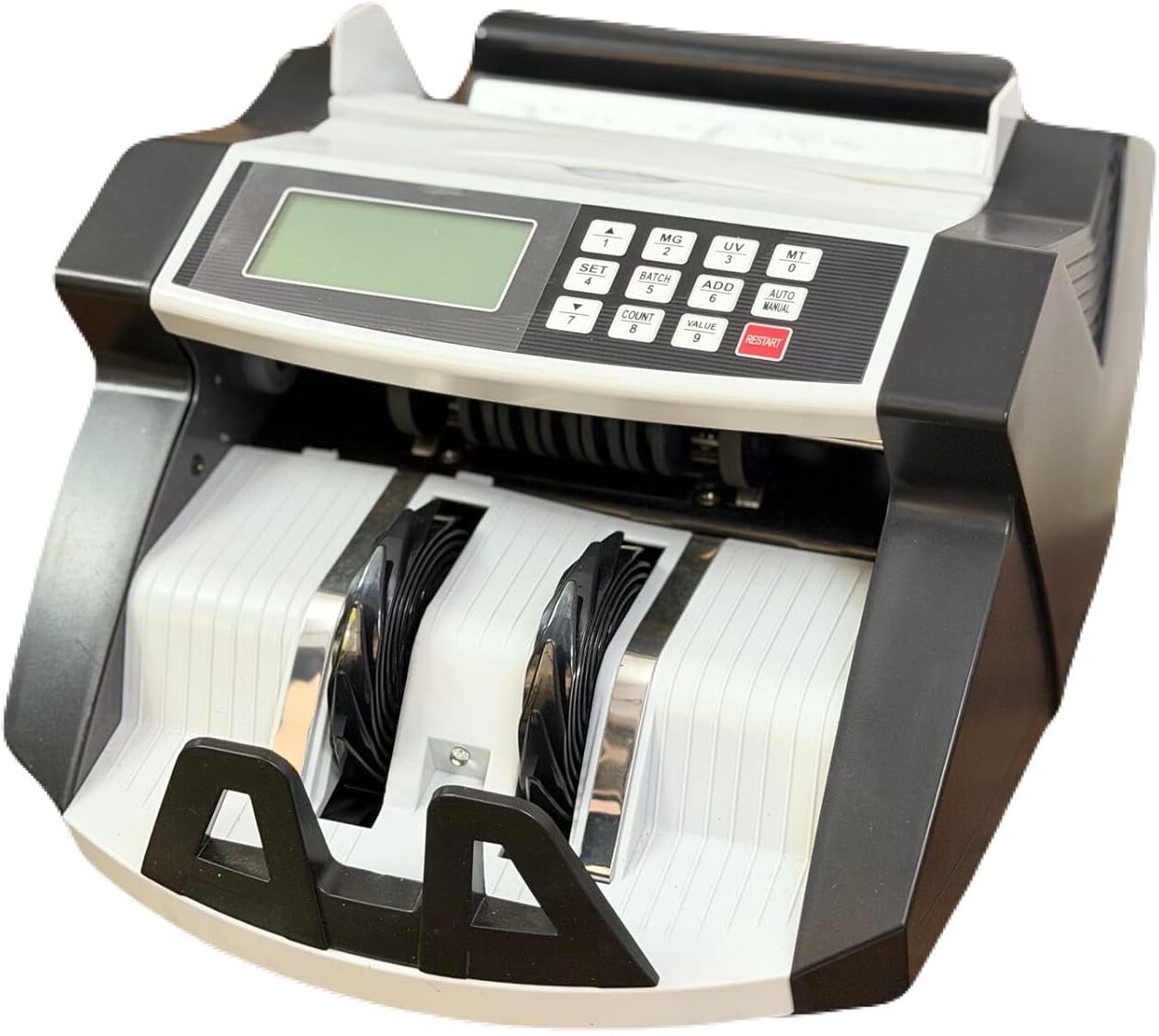 Security Store Currency/Bill Counting Machine with Fake Detection & Updated for All New Notes Note Counting Machine-picture-43