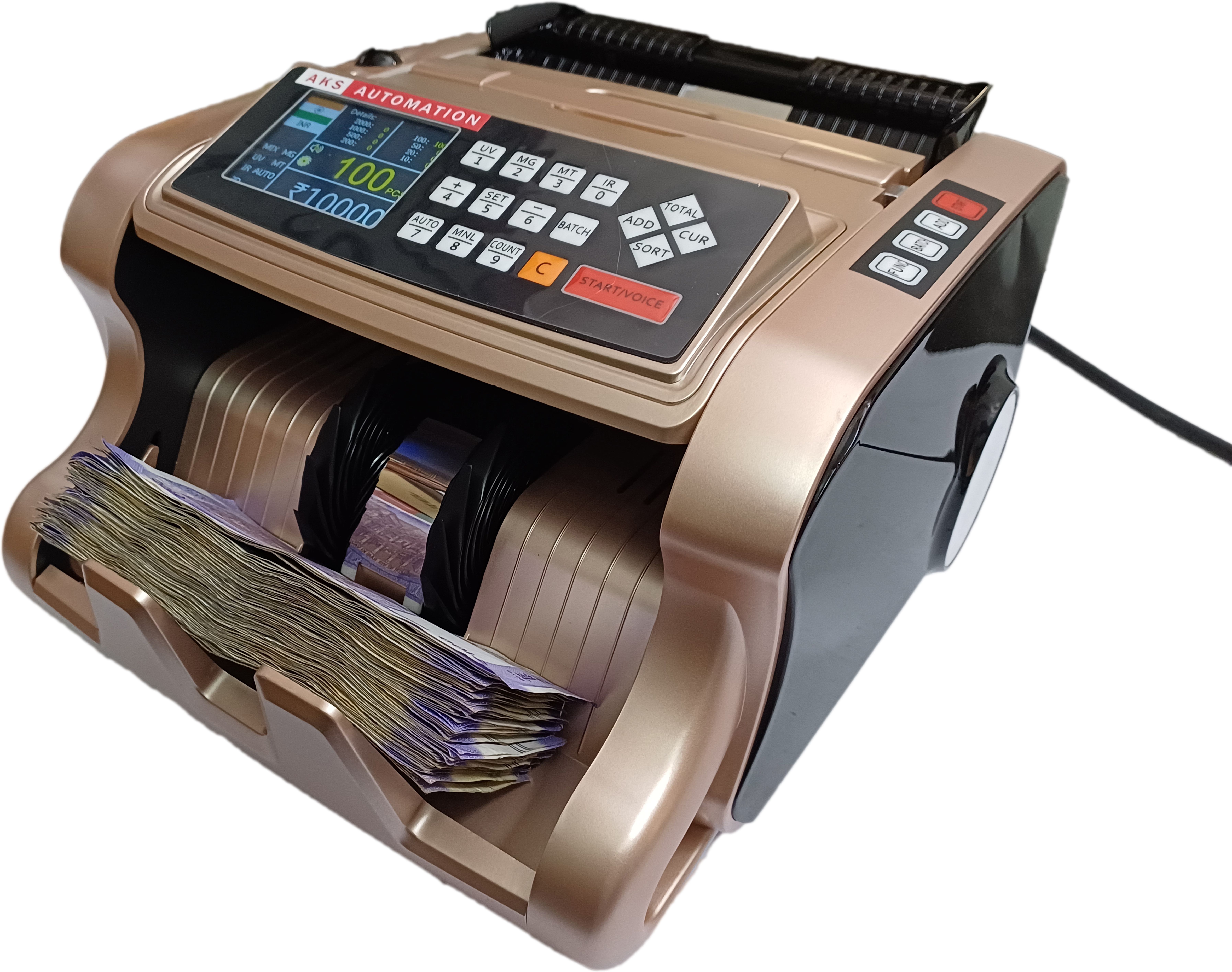 AKS AUTOMATION AKS Mix-Magic Mix Note Value Counting Machine Note Counting Machine-image-46