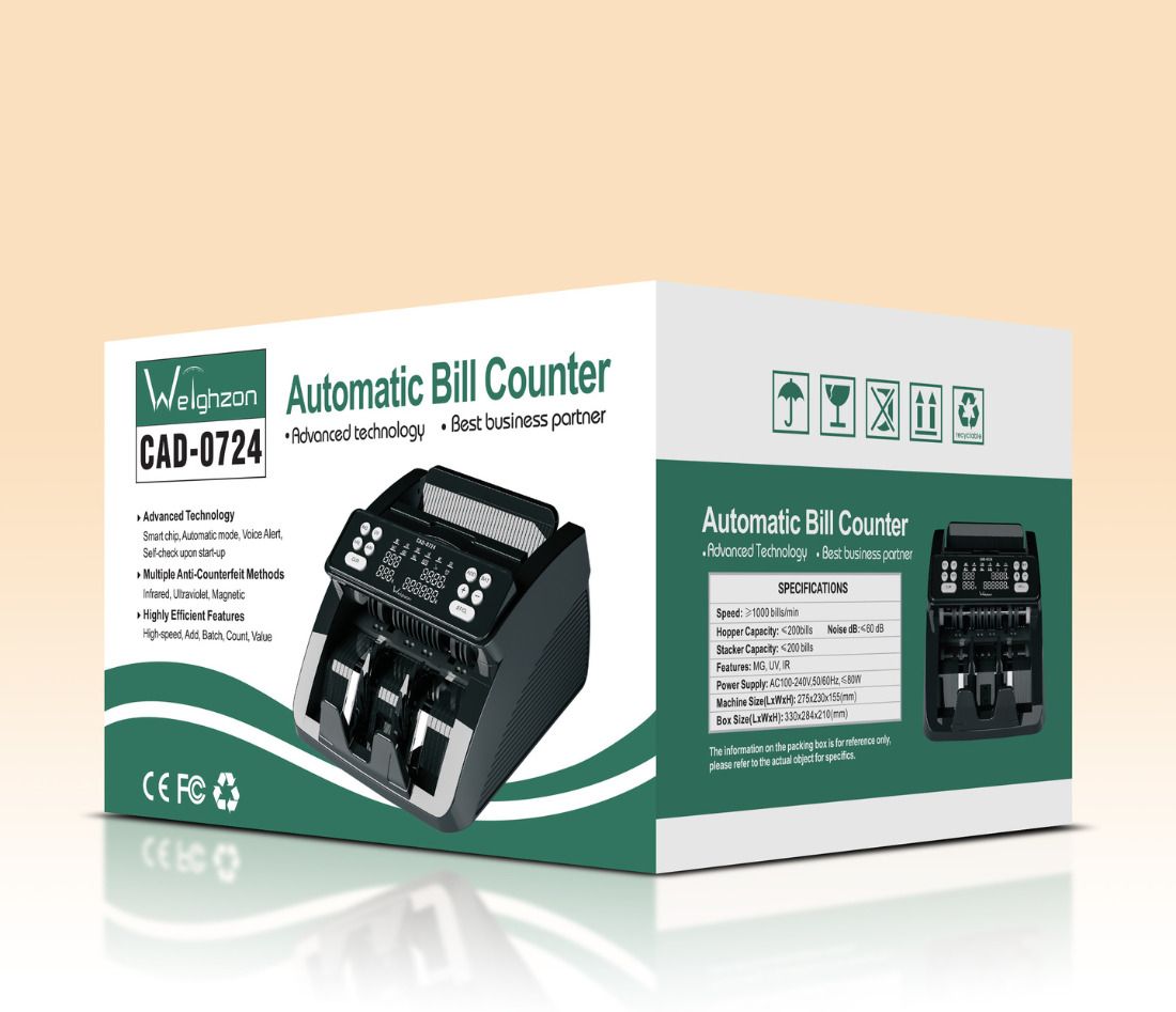 Weighzon CAD724 Heavy Duty Manual Value Counting Machine Business Grade Cash Counter LCD Note Counting Machine-image-42