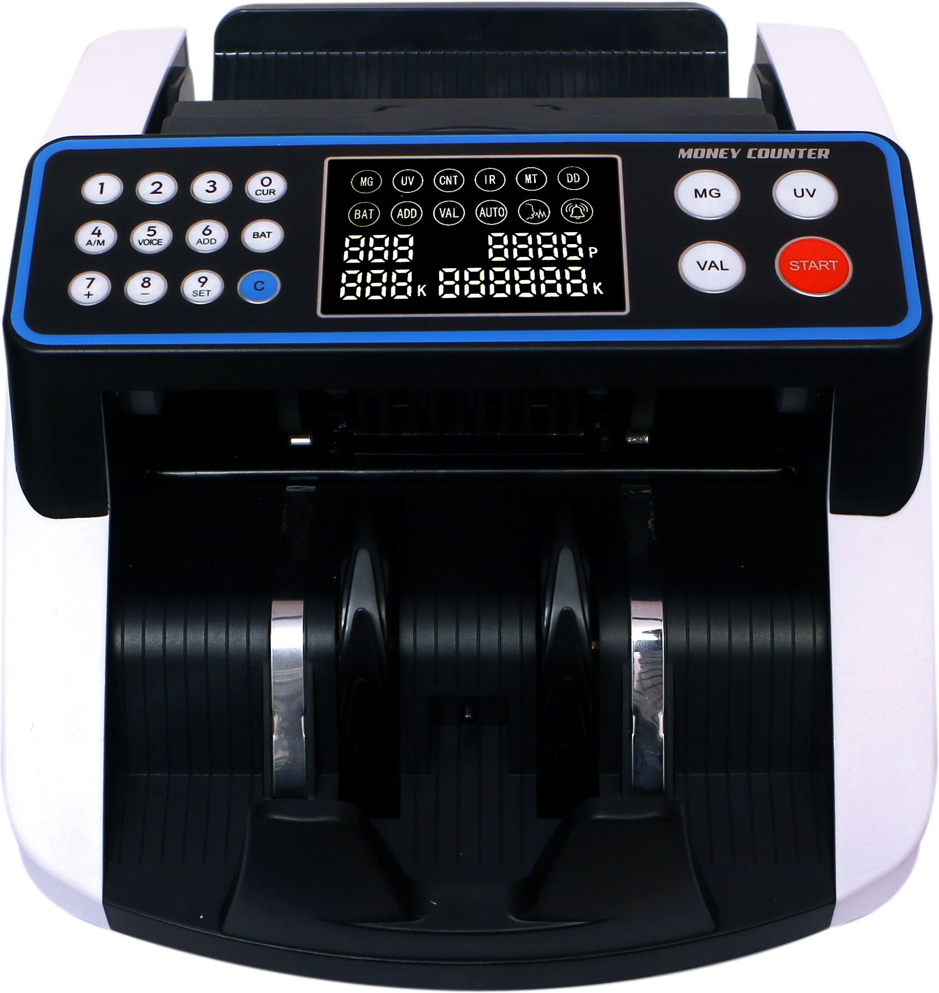 BANKOMAT Heavy Duty Money Counting with Fake Note Detection Note Counting Machine-image-22
