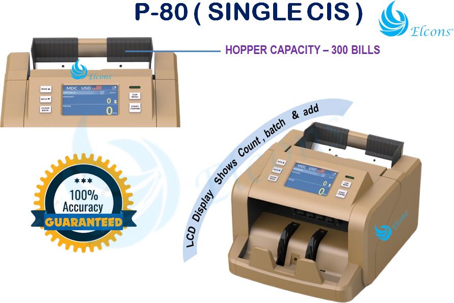ELCONS P80 GOLD Note Counting Machine-image-35
