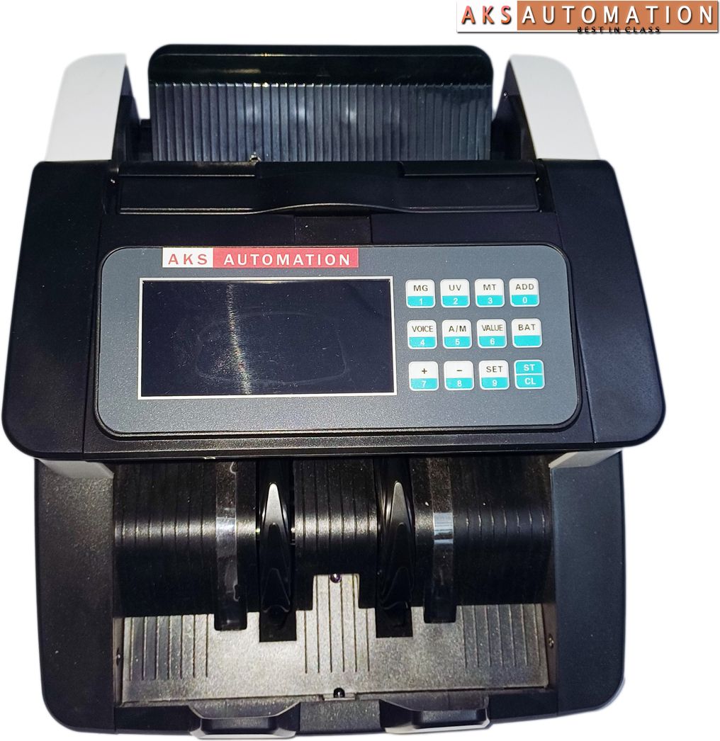 AKS AUTOMATION Black Lcd Pro Lcd Display Money Bill Counter Counting Machine Note Counting Machine-picture-15