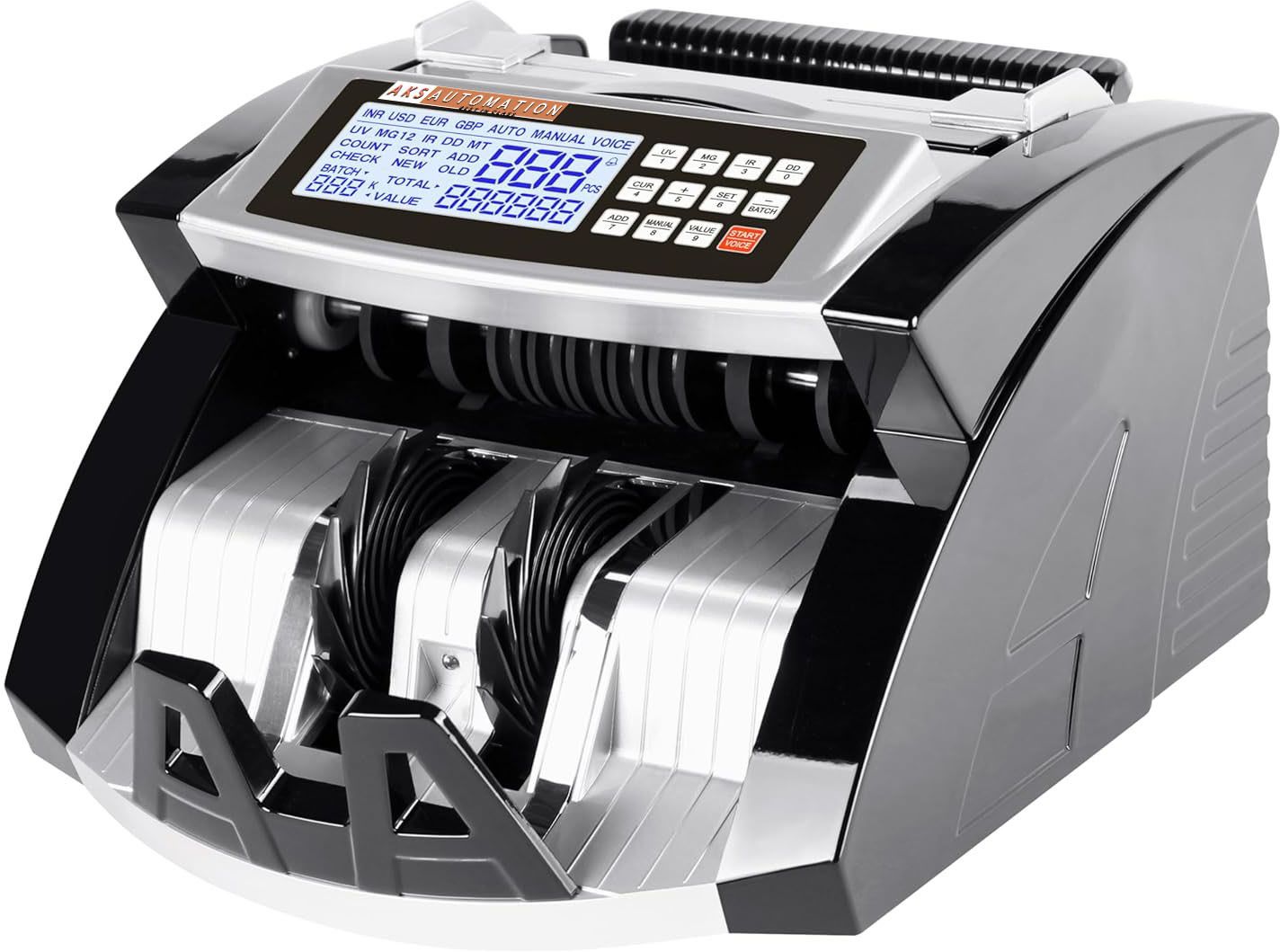 AKS AUTOMATION HV 231 Heavy Duty Cash Currency/Money/Note Counting Machine Note Counting Machine-picture-13