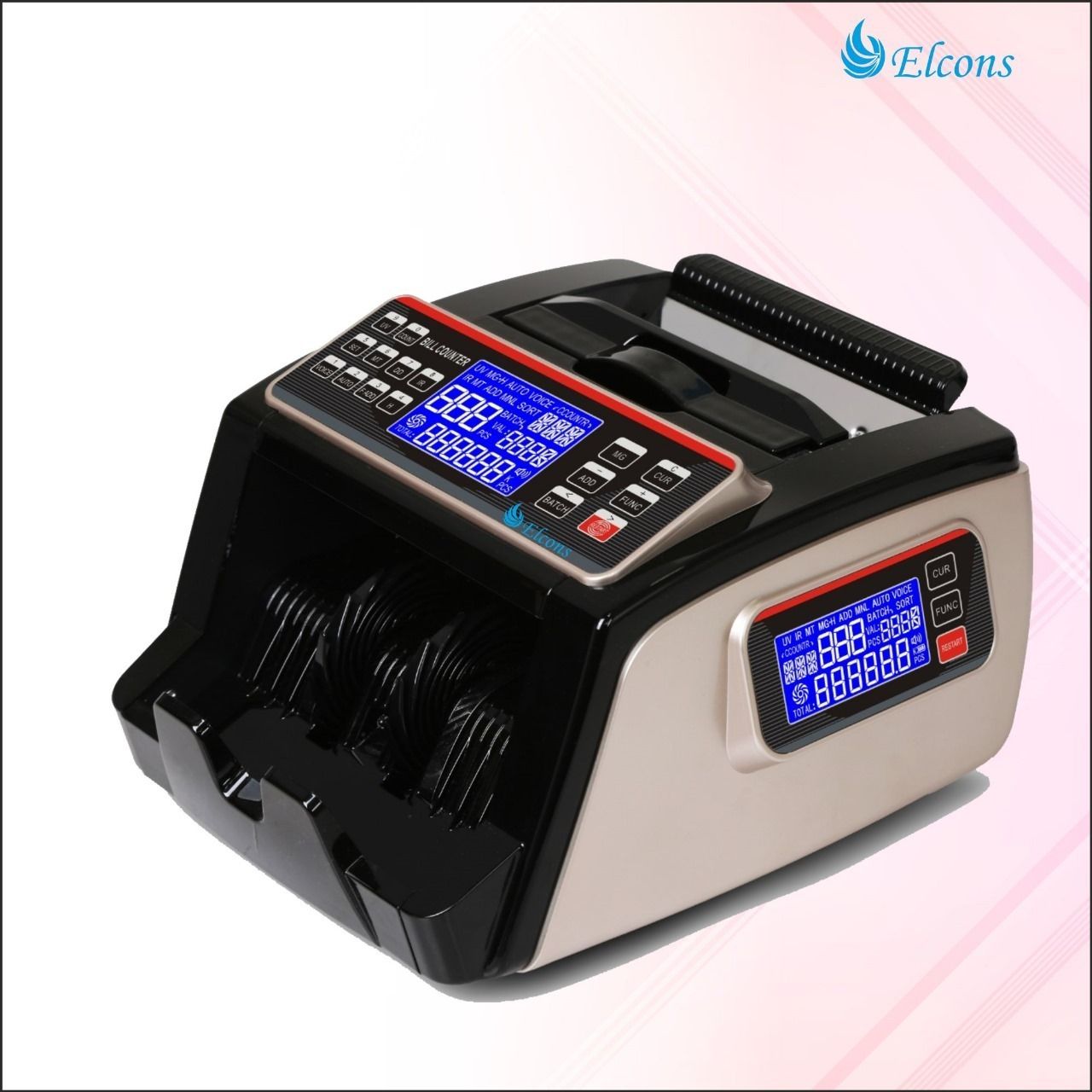 ELCONS EL-2000 DUAL DISPLAY MANUAL Note Counting Machine-image-6