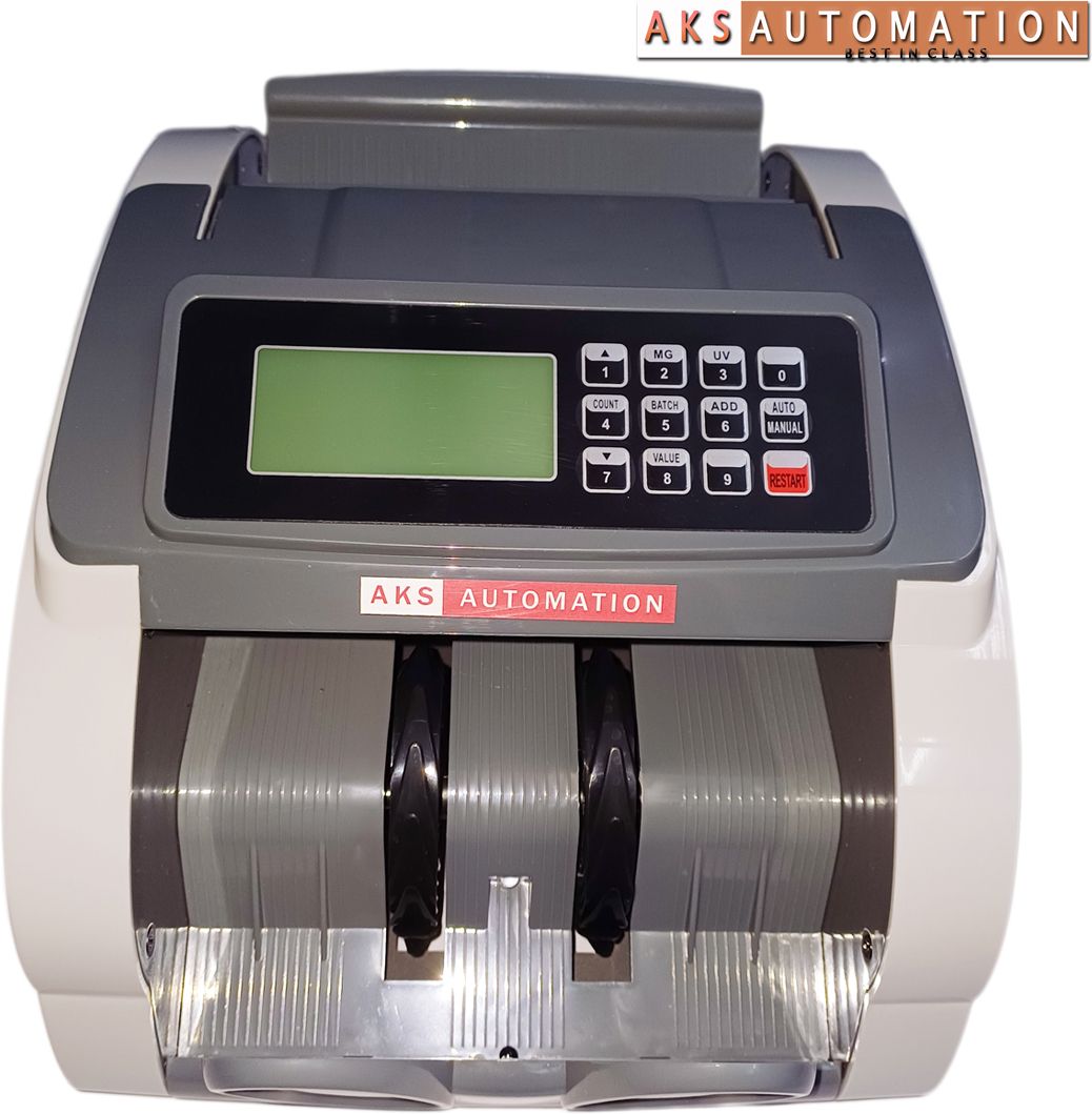 AKS AUTOMATION Business-Grade Note Counting Machine with Fake Note Detection & External Display Note Counting Machine-picture-47