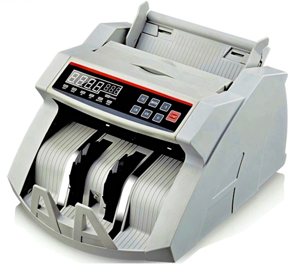 Drop2Kart Dual Motor HeavyDuty Counter with UV/MG1/MG2 FakeNote Sensor, ADD/BATCH Mode & Supports All INR Note Counting Machine image 1