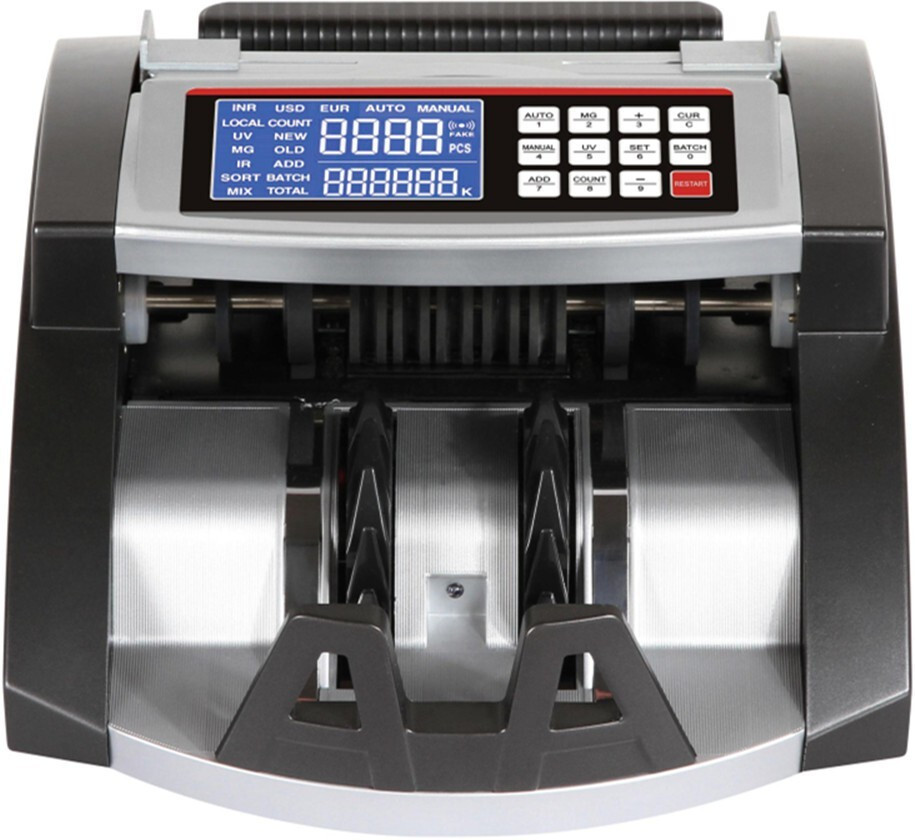 HINDVANTURE note counting machine with fake note detector Note Counting Machine image 1