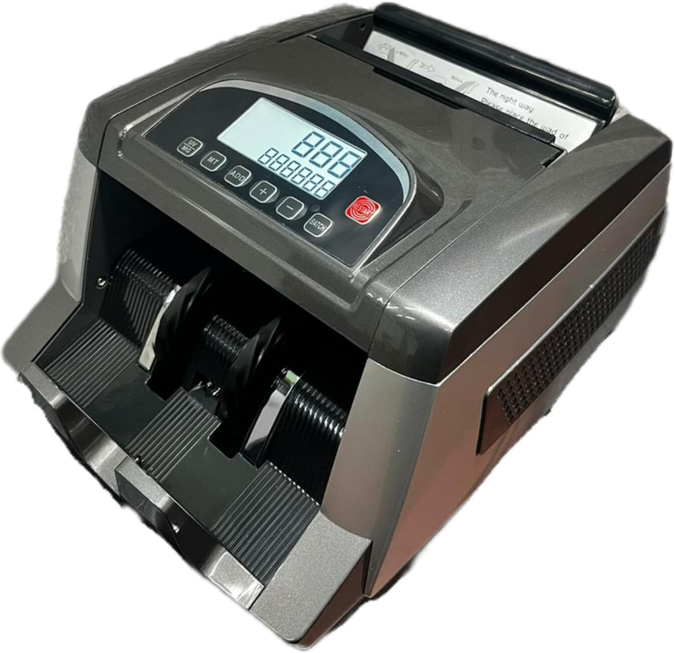 KK MART Supreme Qwality with Big LCD Display Money,Note(MG,UV,IR) Note Counting Machine image 1