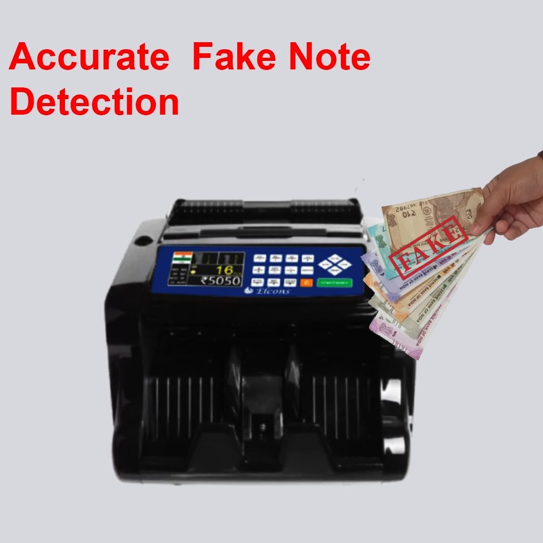 ELCONS Mix Value Note Counting Machine –1000 Notes/Min, Fake Note Detection Note Counting Machine-picture-48