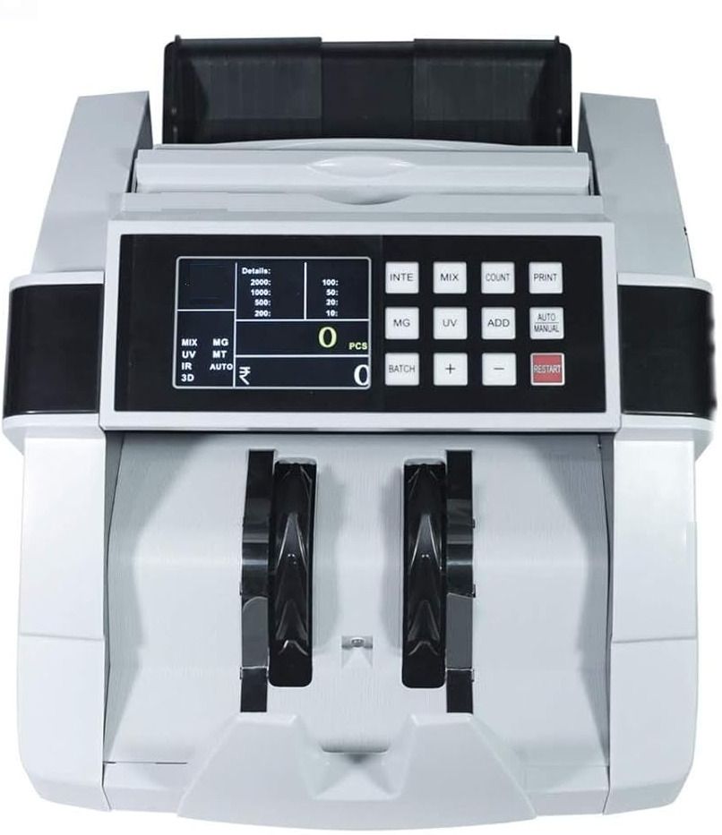 Security Store Mix Value Cash/Currency Counting Machine with Fake Note Detection- Dual Display Note Counting Machine-picture-20