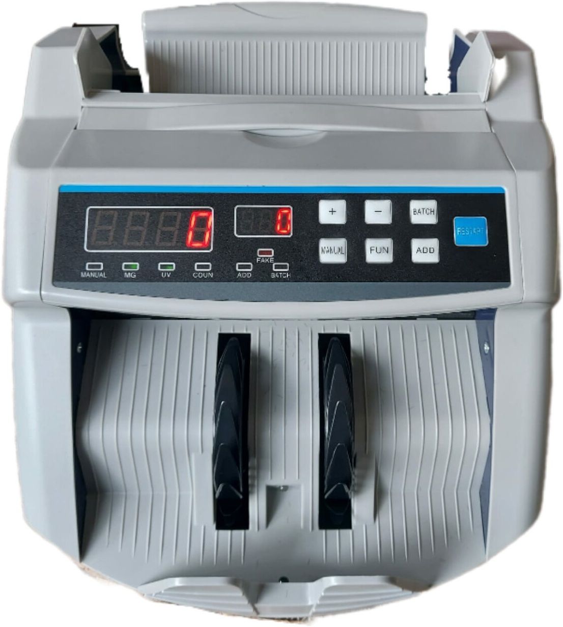 Security Store fully automatic money counter & detector for new indian currency Note Counting Machine-image-20