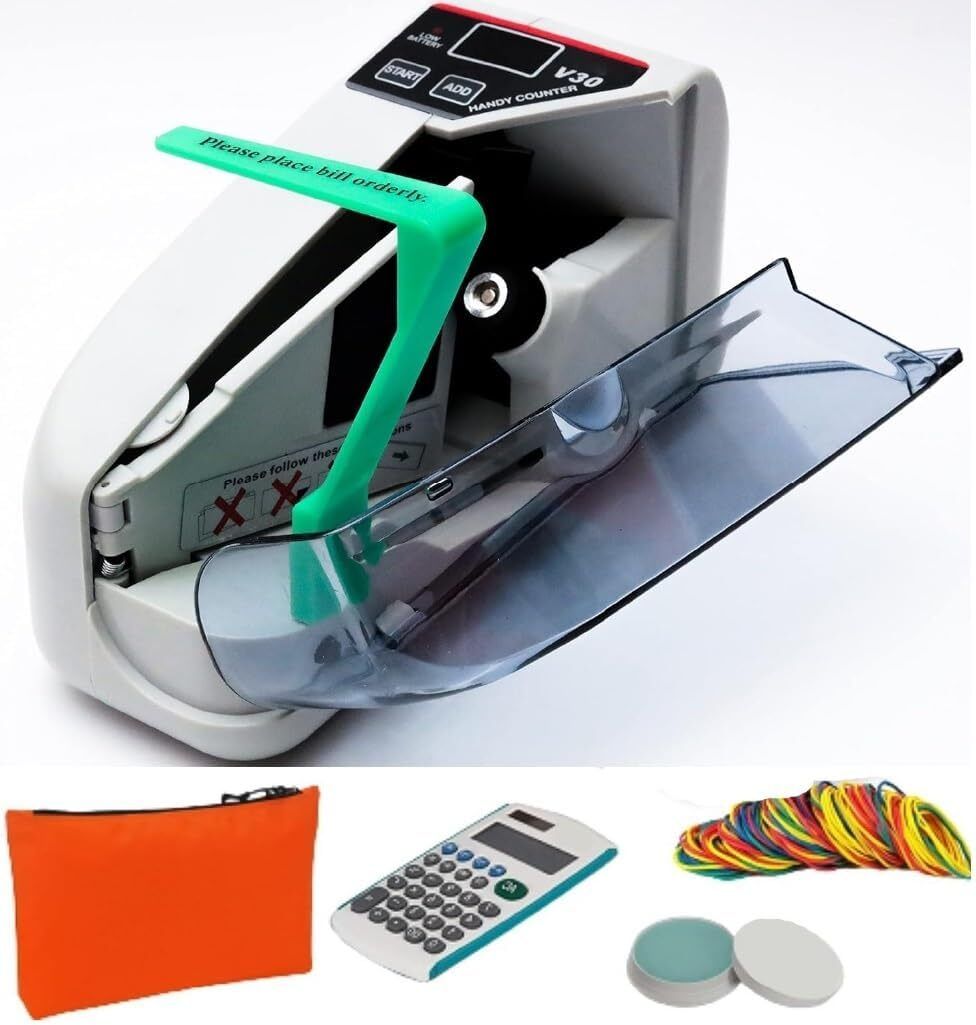 KANABEE LED Display V30 Mini Money Counting Machine for Home - Note Counting Machine Note Counting Machine-image-13