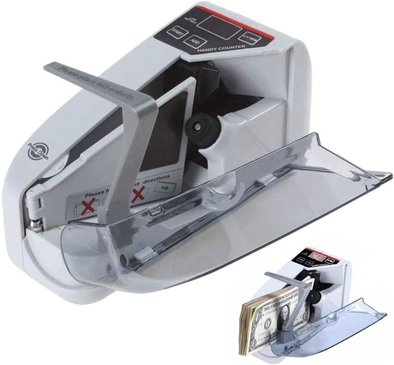 KANABEE Note Counting Machine |Fake Note Detection & Large Display |Counts Old/New Notes Note Counting Machine-picture-42