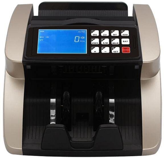 HANUTECH Heavy Duty Semi Manual Note Counting Machine with MG UV IR Fake Note Detection Note Counting Machine-picture-12