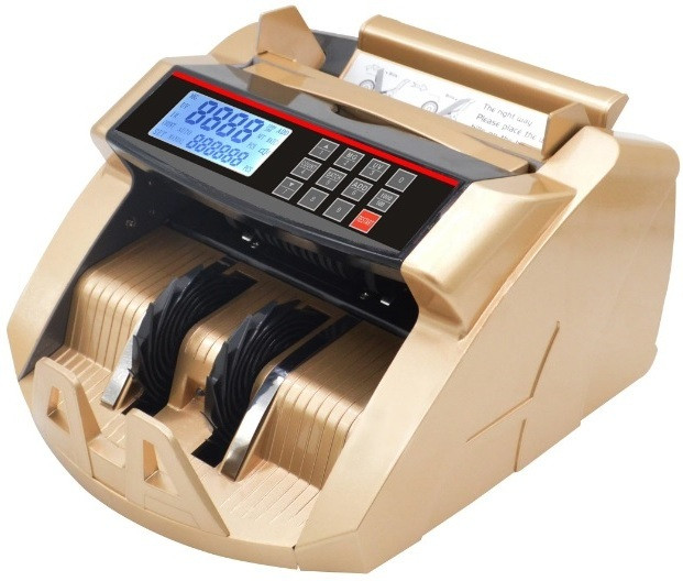Drop2Kart Cash Counter with LCD Display, ADD/BATCH Mode, UV/MG/IR Sensor, External Display Note Counting Machine image 1