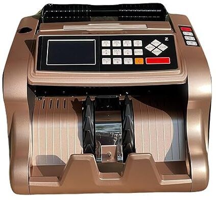 KK MART Heavy Duty Mix/Value Counter With Fake Note Detector ( Gold Colour) Note Counting Machine-picture-23
