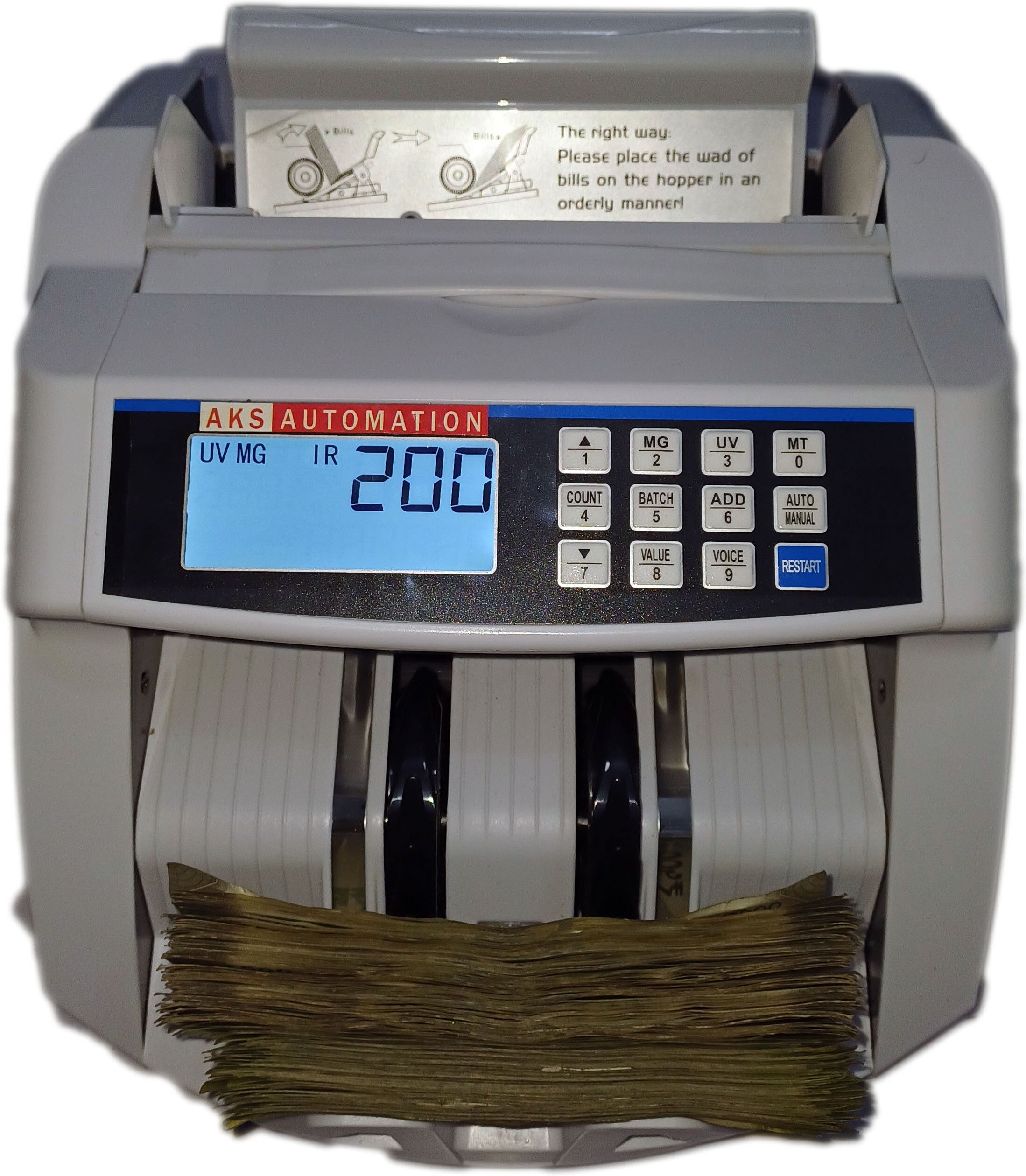 INGENRIC 2100LCD Note Counting Machine-picture-18