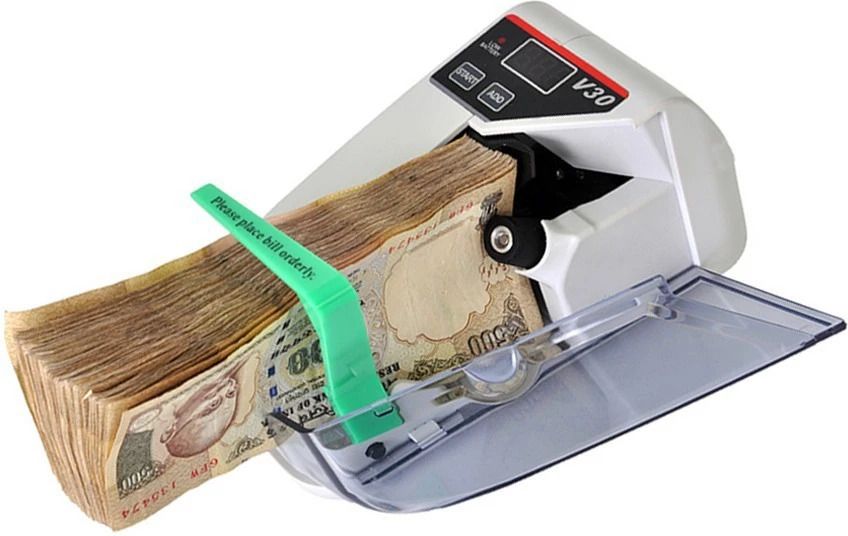 ELCONS V30Z LED Display Mini Portable Handy Use Battery/Plug Note Counting Machine-image-23