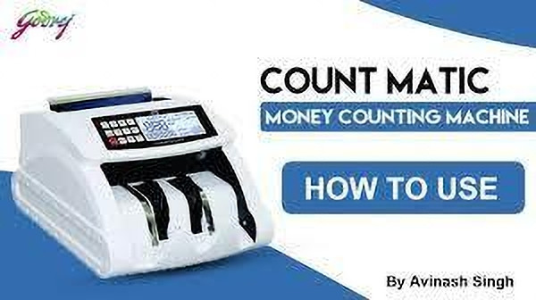 Growill COUNTMATICS - CASH COUNTING MACHINE Note Counting Machine image 1