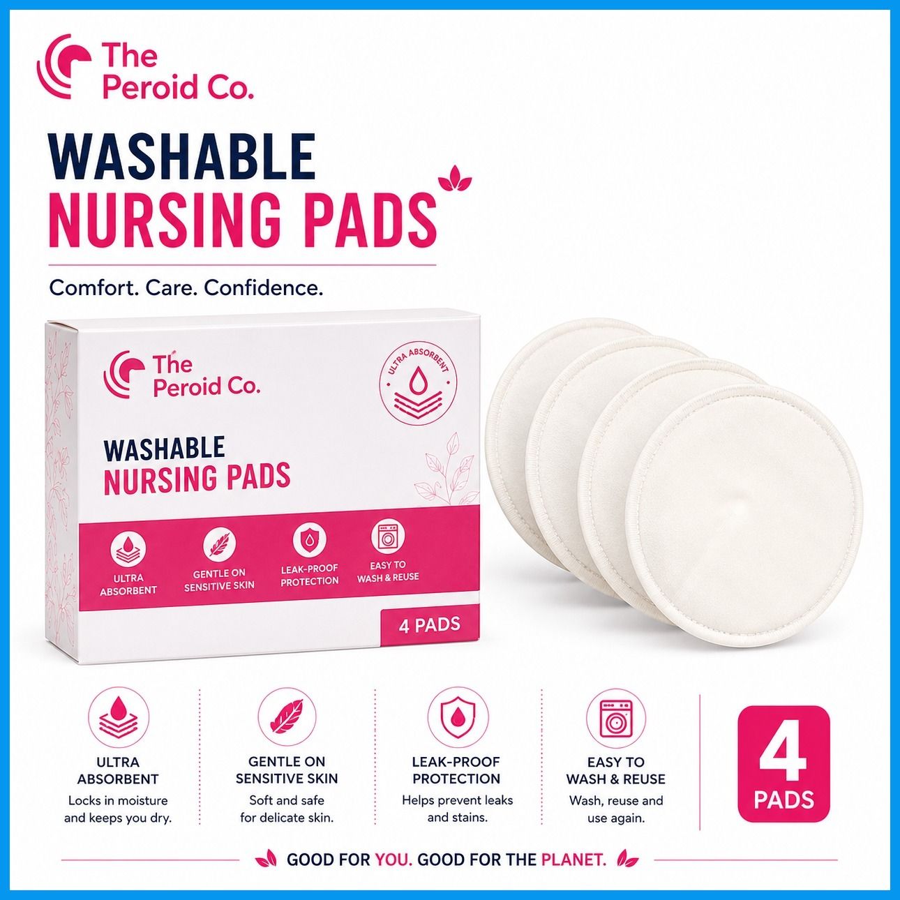 the peroid co TPC4-RCBP-T20 Nursing Breast Pad-picture-20