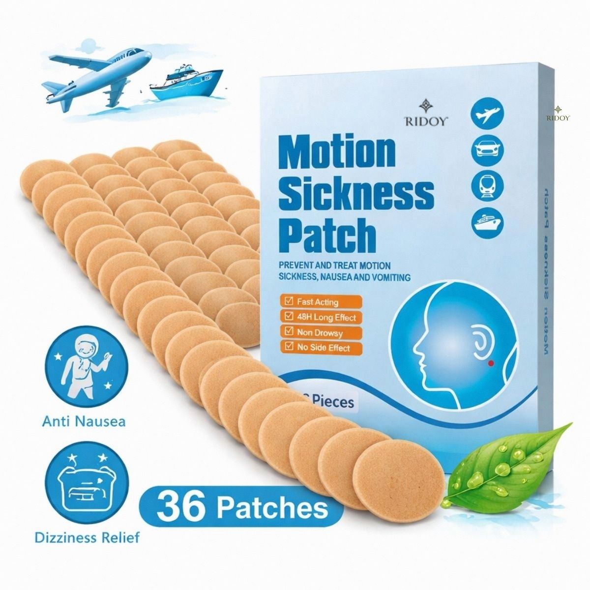 Car Sickness Patch | Signature Travel Sickness Patch Care Edition - Helps Nursing Breast Pad-image-20
