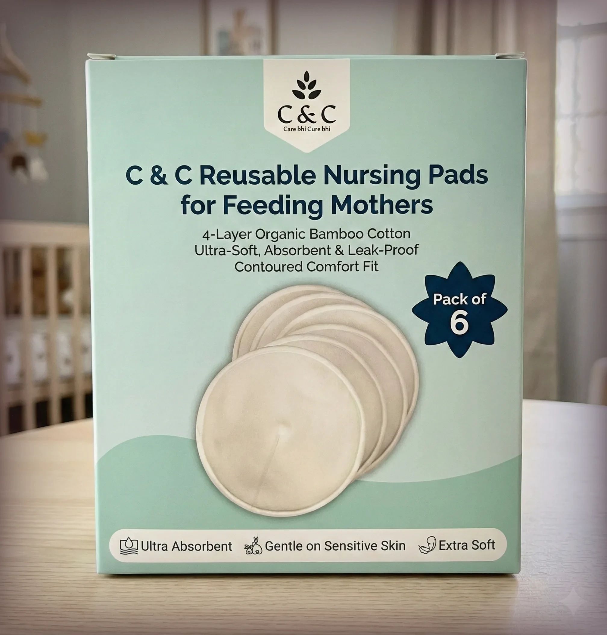 Reusable Comfort Breast Pads Nursing Breast Pad-image-32