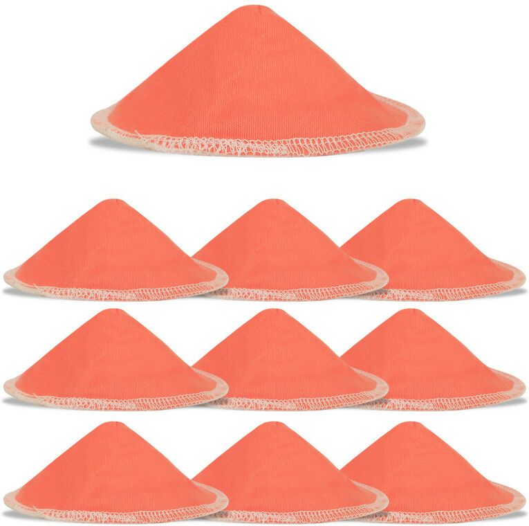 Reusable Washable Baby Nursing Breast Pad Red Combo Pack of 10 Nursing Breast Pad-image-47