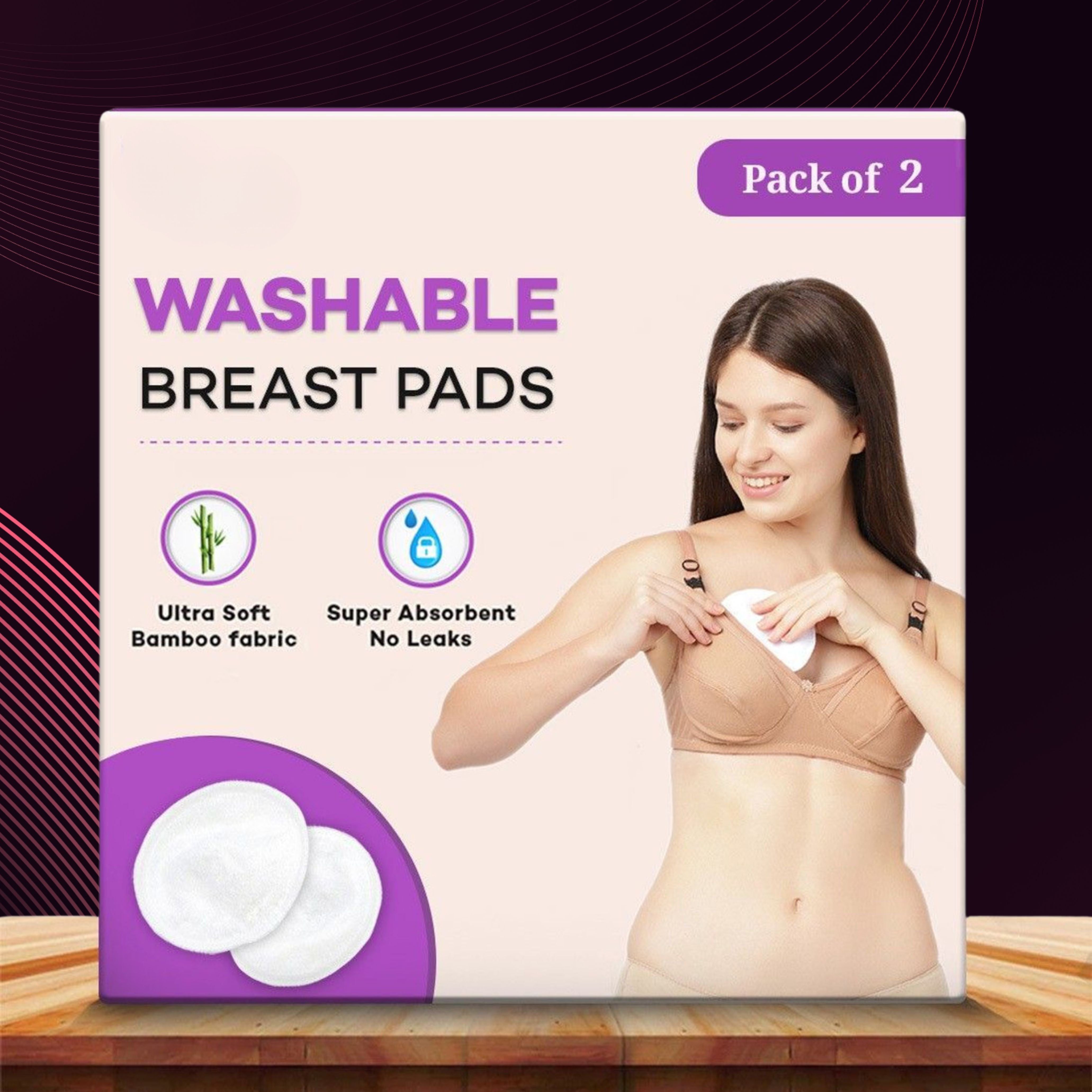 Ultra Absorbent Breast Pads for Lactating Mothers Nursing Breast Pad-image-24