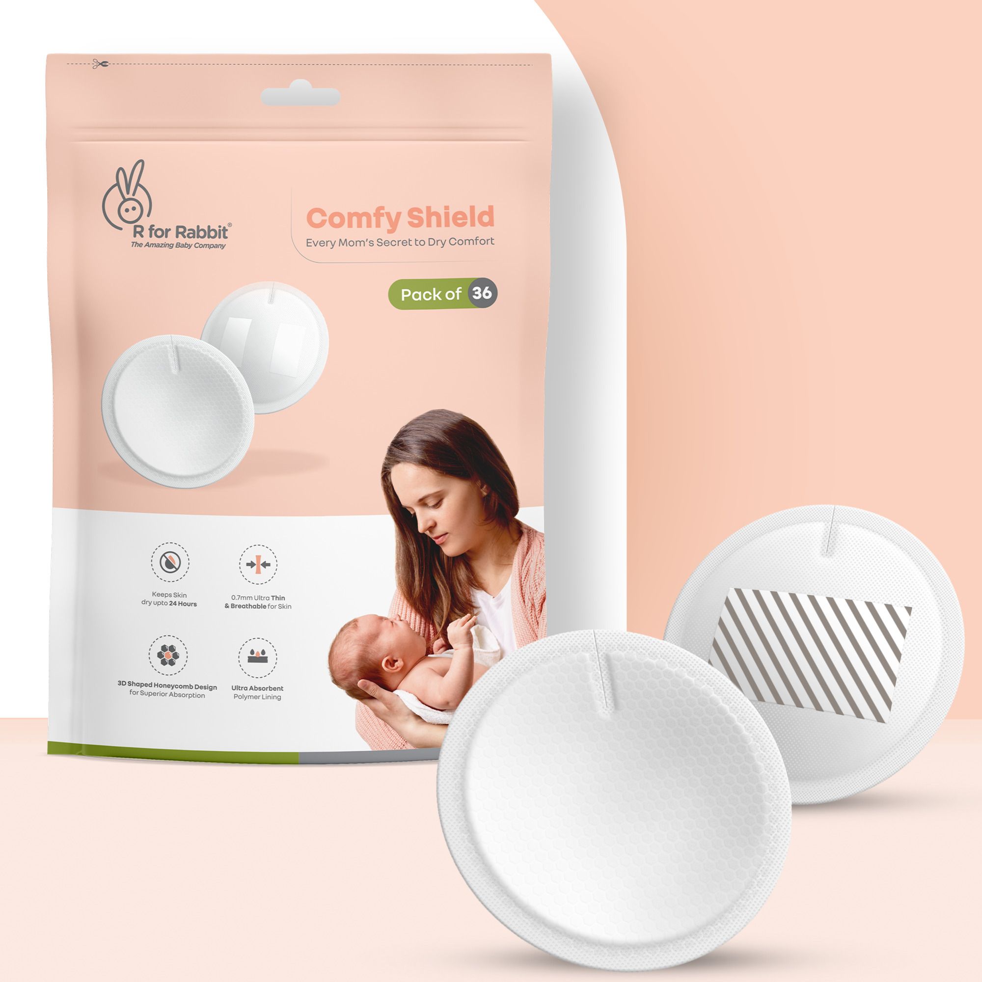 r for rabbit BPCSW01 Nursing Breast Pad-picture-21