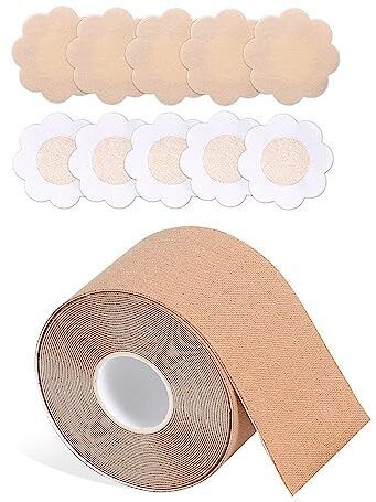 dn brothers Women's Cotton Spandex Multipurpose Breast Lift Tape. Nursing Breast DN31 Nursing Breast Pad-picture-10