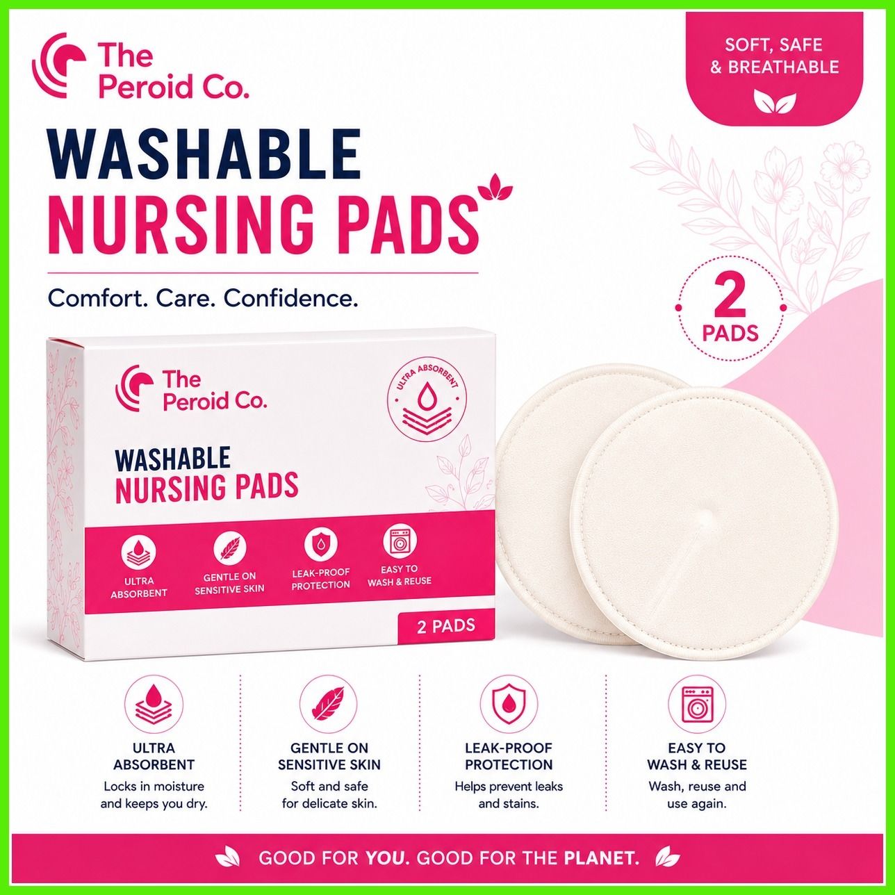 the peroid co TPC-RCBP-P4 Nursing Breast Pad-picture-25