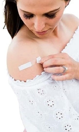 krishvia Invisible Double Sided Body Tape, Body Clothing Stickers-36 Strips Nursing Breast Pad-picture-15