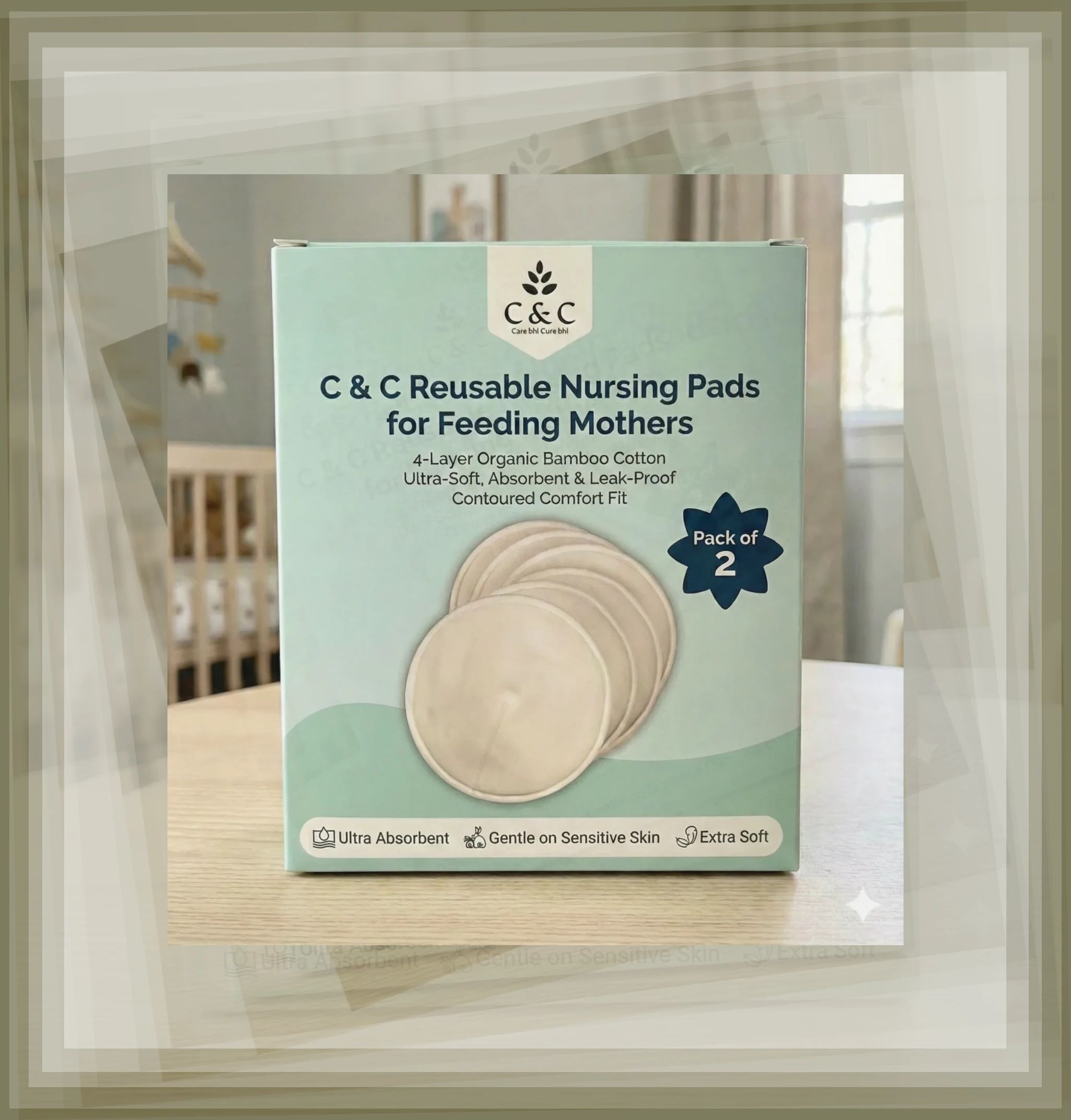 Reusable Breast Protection Pads Breast Nipple Shield