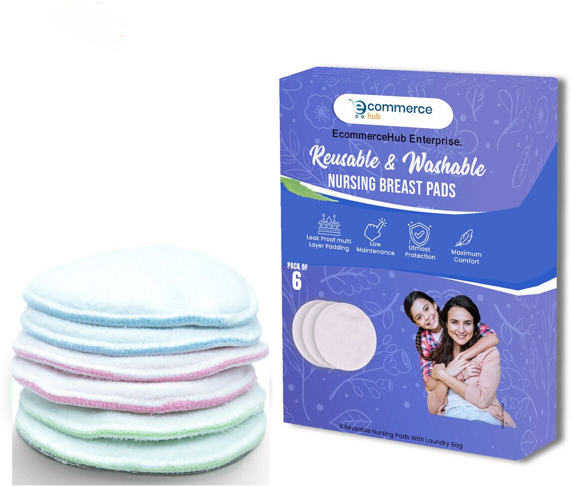 Nursing Breastfeeding Reusable Washable Pads Nursing Breast Pad