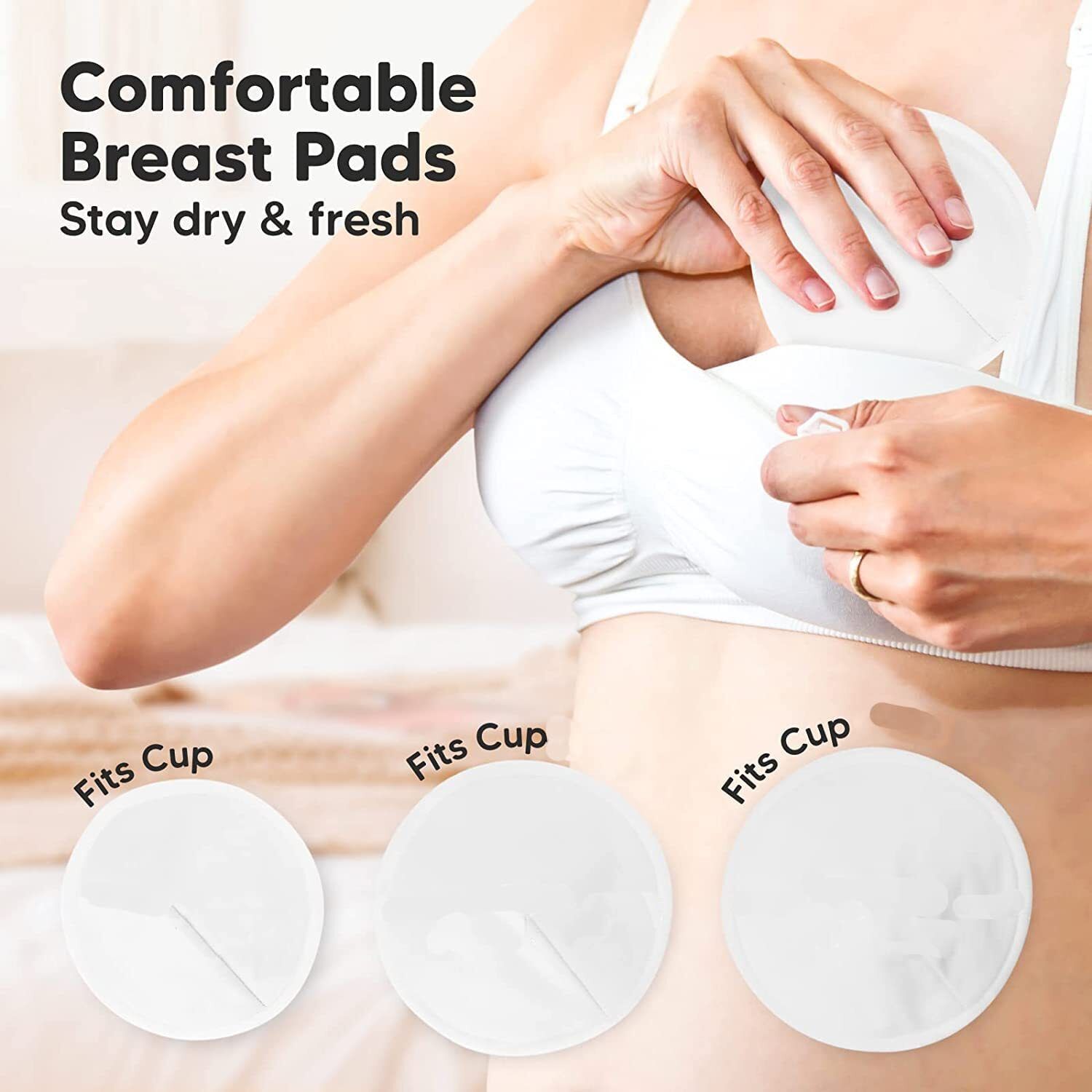 Breast Pad White Women Nursing Breast Pad-image-23