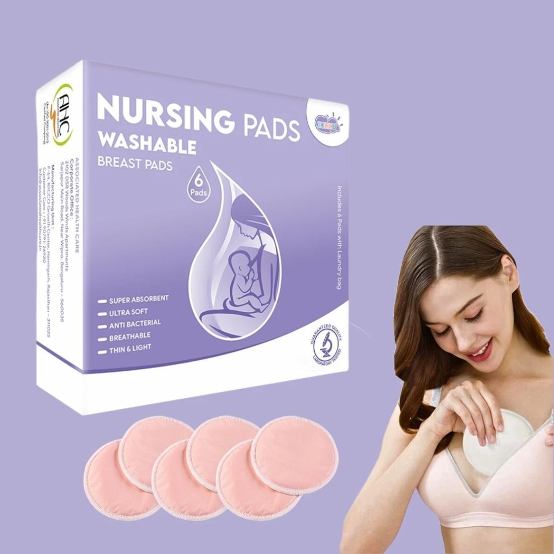 Washable Maternity Nursing Breast Pad