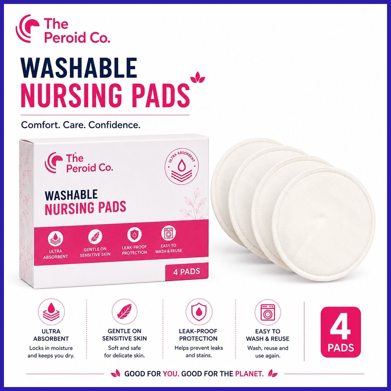 the peroid co TPC4-RCBP-T18 Nursing Breast Pad-picture-25