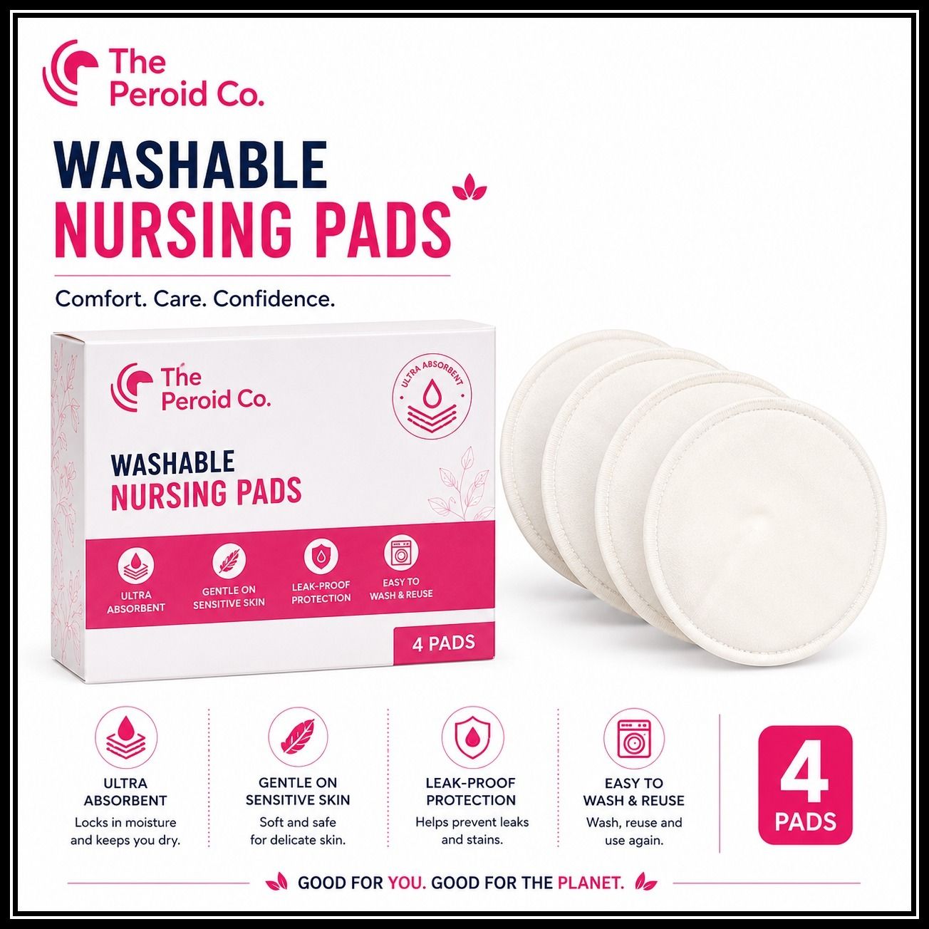 the peroid co TPC4-RCBP-T10 Nursing Breast Pad-picture-23