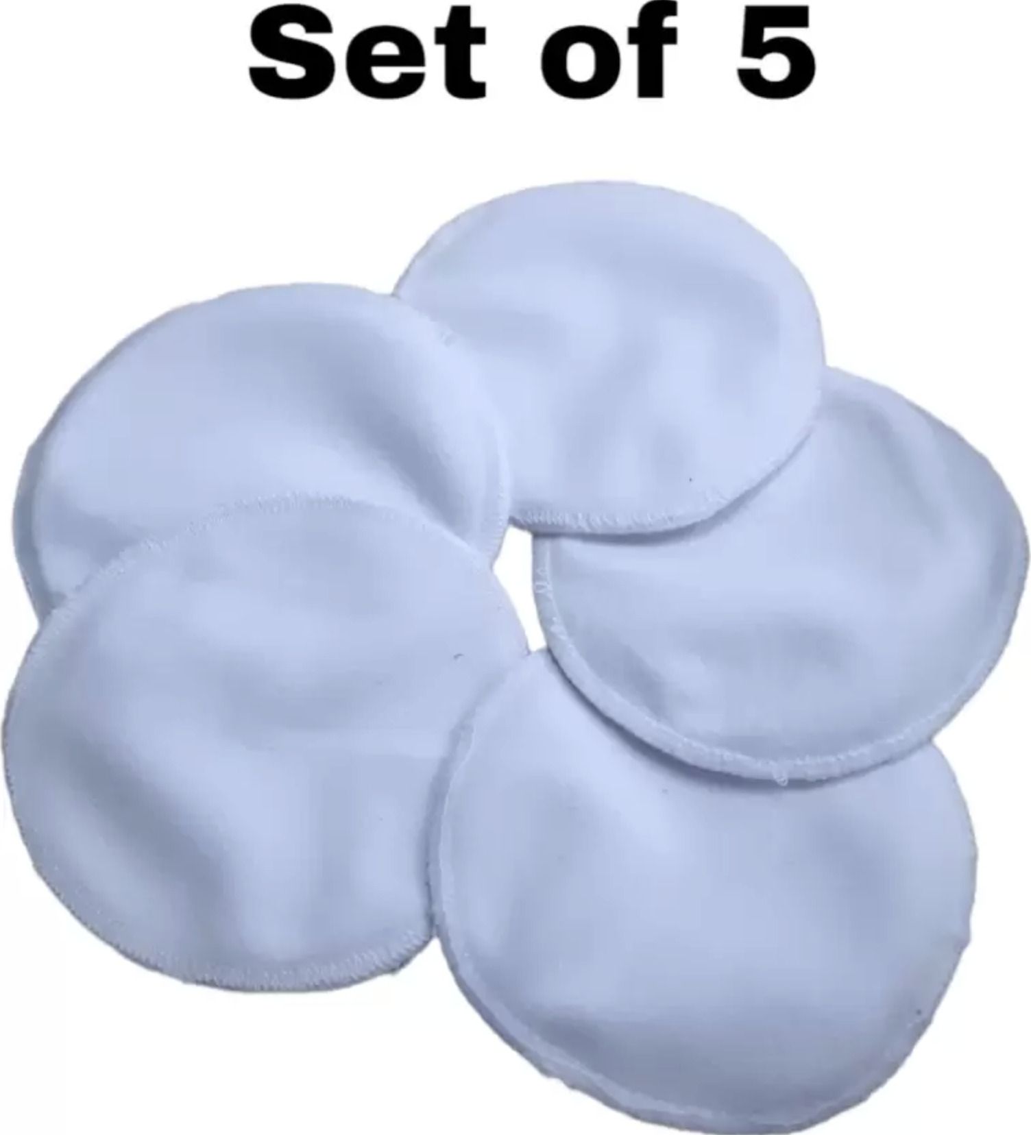 skutirpads Nursing Brest Pad Reusable/washable Cotton (5 pieces) Nursing Breast Pad-picture-10