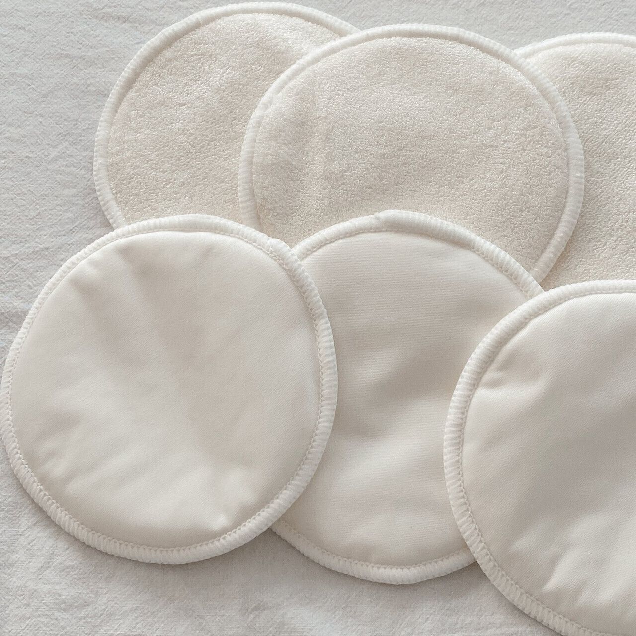Washable High Absorbent Maternity - White Nursing Breast Pad