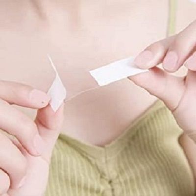 Double Sided Tape for Fashion and Body Tape for Clothes Tape Stickers-36 Strips Nursing Breast Pad